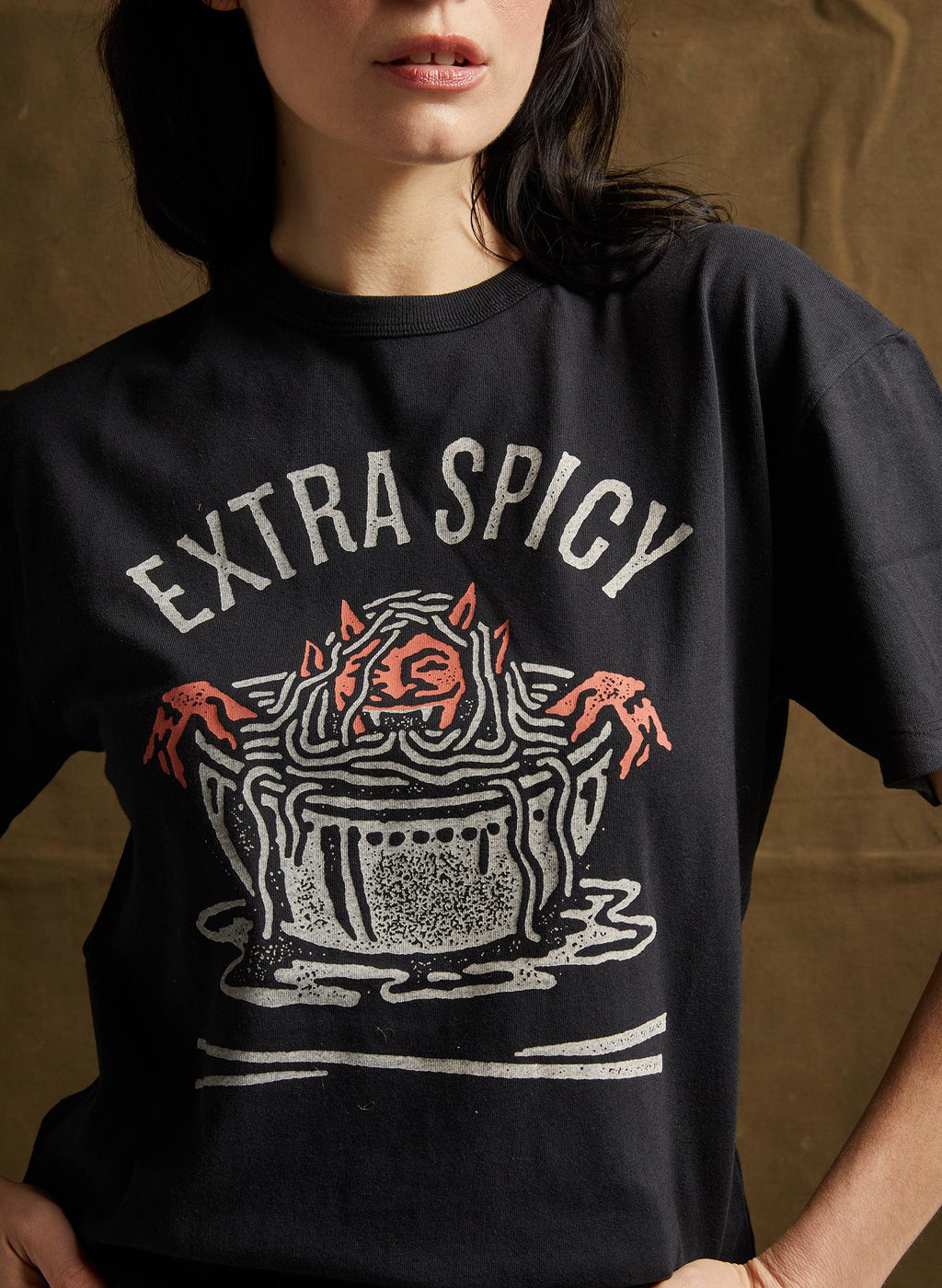 Extra Spicy Personality Noodles Foodie Food Pun Ramen Asian Food Sayings Atx Dtla Devil Tattoo
