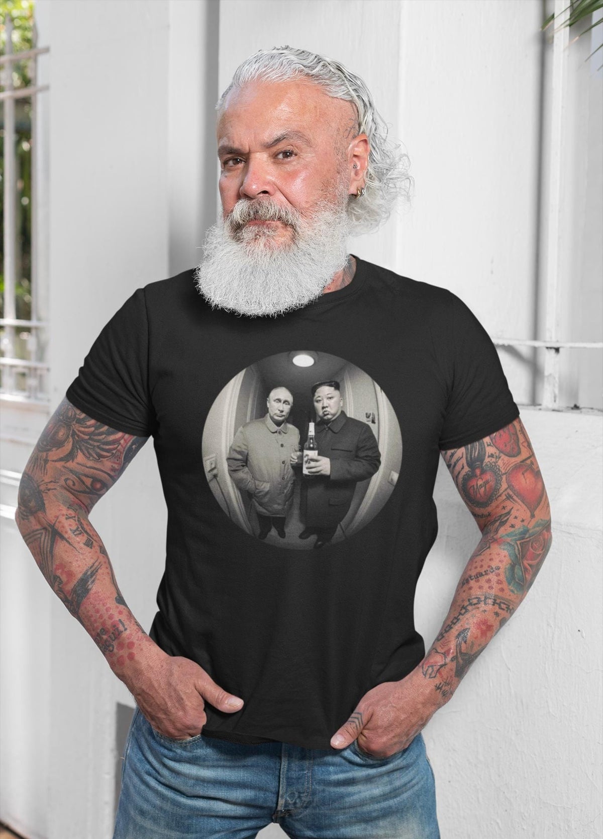 Kim Putin Kim Jong Un Vladimir Putin Meme Tee Sarcastic Offensive Meme Tee Presiden