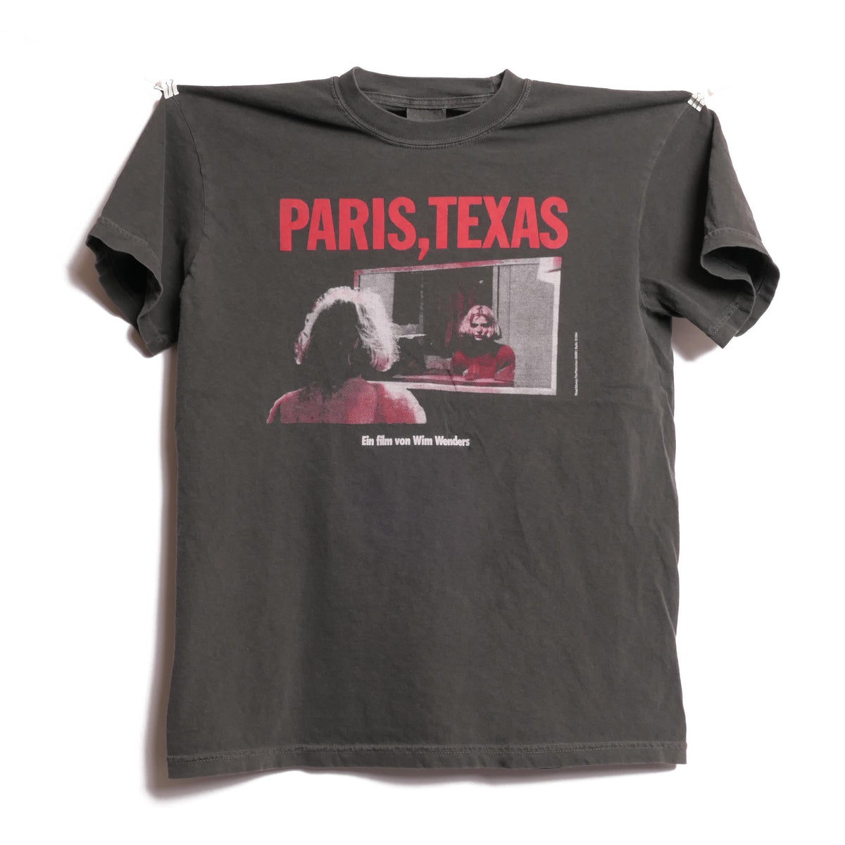 Paris Texas Tee Wim Wenders 1984 Movie Criterion Avant Garde Art House Film German Filmmaker Faded Heavyweigh Medium