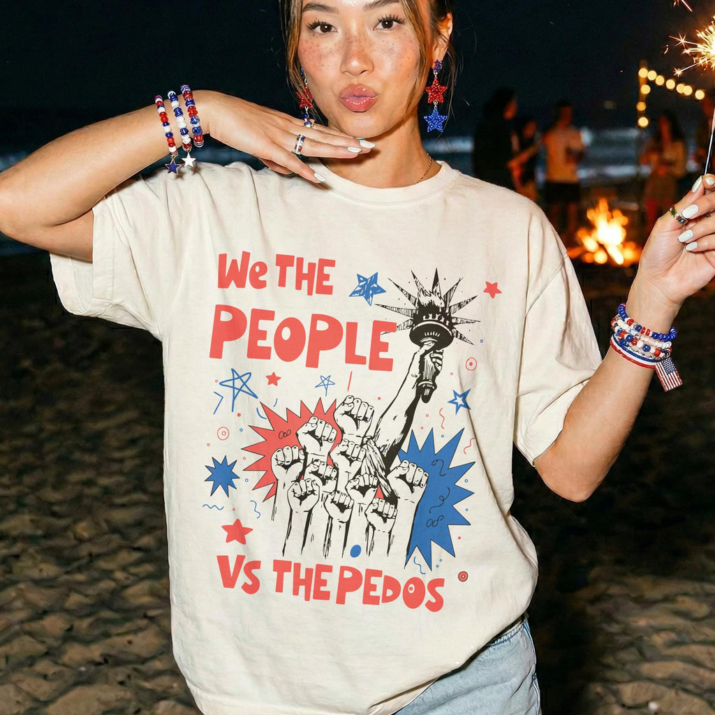 People Anti Pedo Activist Fourth July Patriotic Usa 250 Birthday Anti Billionaire July 4th Anti Trump Epstein Class