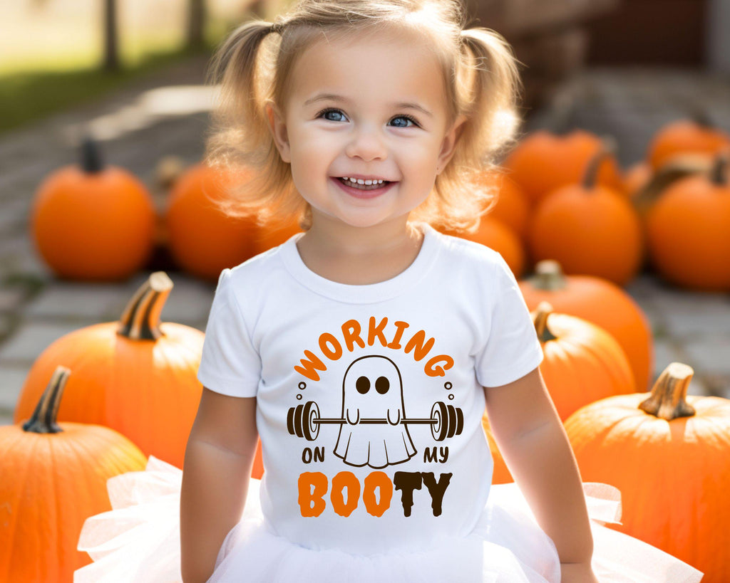 Halloween Ghost Gym Working Booty Gym Workou Ghos Fitness Halloween