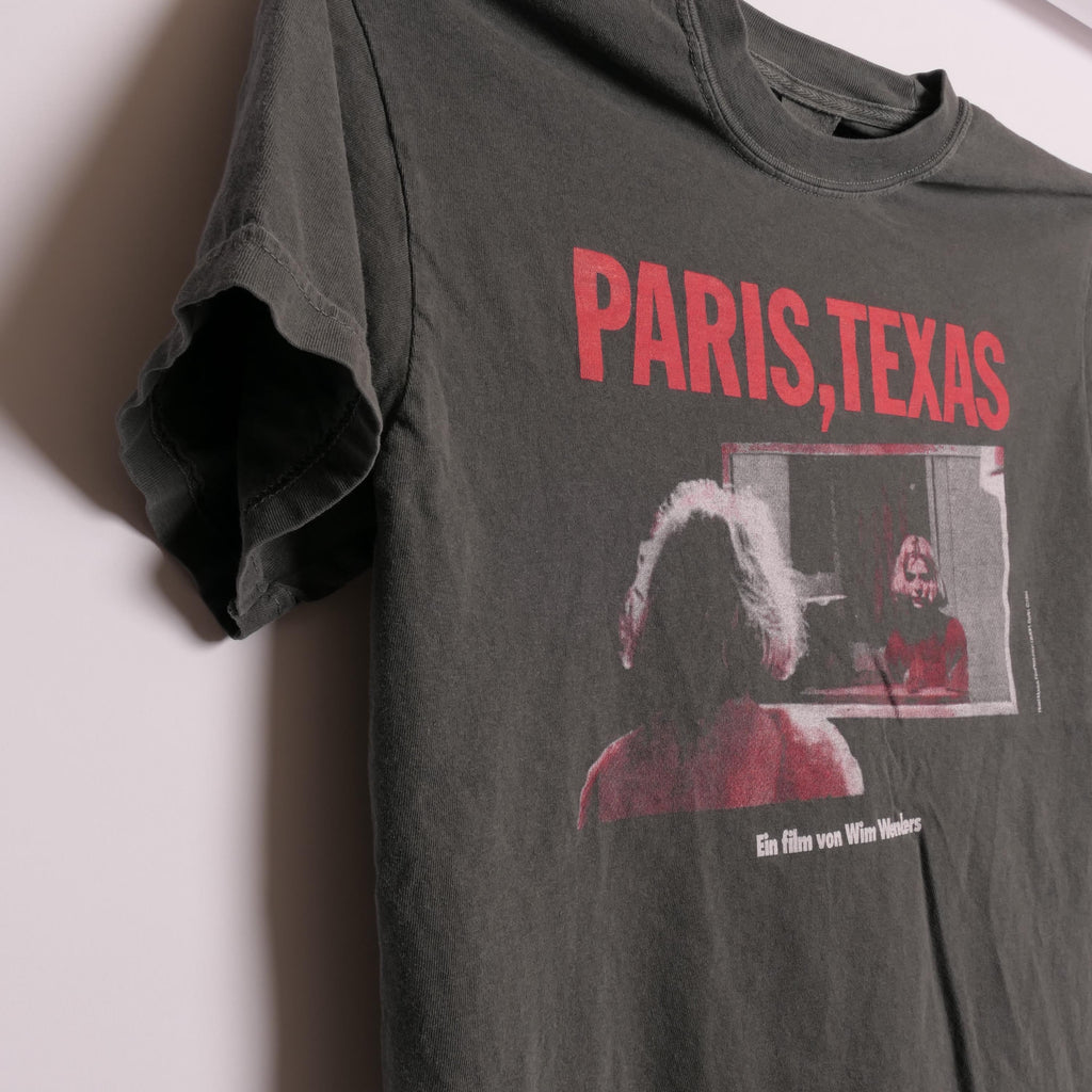 Paris Texas Tee Wim Wenders 1984 Movie Criterion Avant Garde Art House Film German Filmmaker Faded Heavyweigh Medium