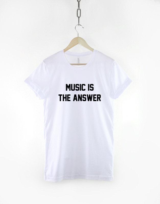 Music Answer Tee Unisex