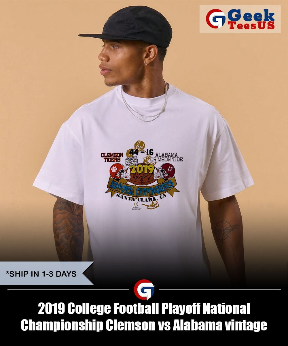 2019 College Football Playoff National Championship Clemson vs Alabama vintage shirt Unisex , , , Long Sleeve Tee
