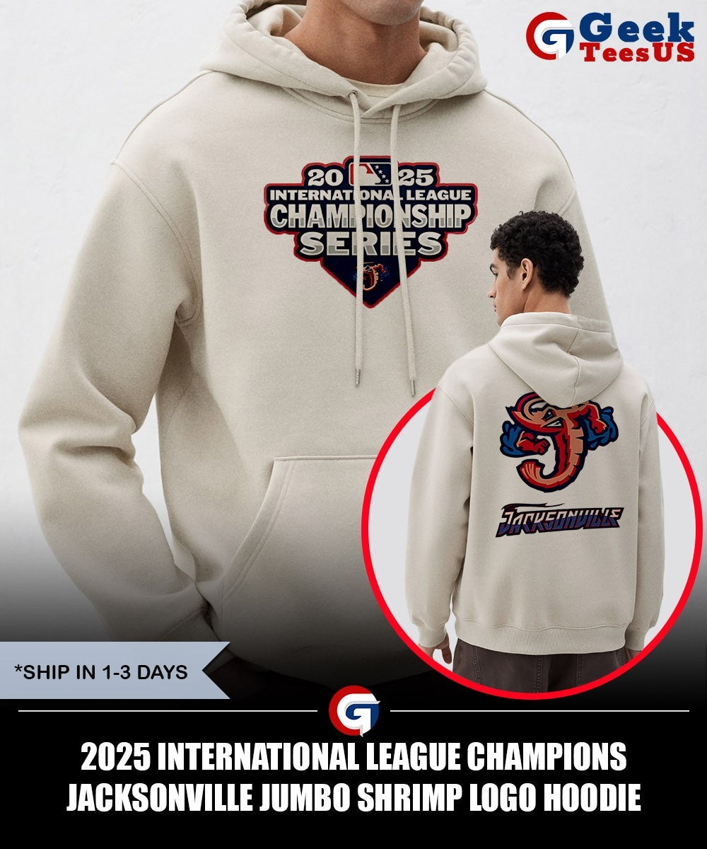 2025 International League Champions Jacksonville Jumbo Shrimp logo shirt Unisex , , , Long Sleeve Tee