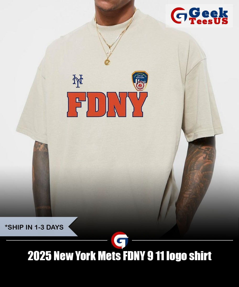 2025 New York Mets FDNY 9 11 logo shirt Unisex , , , Long Sleeve Tee