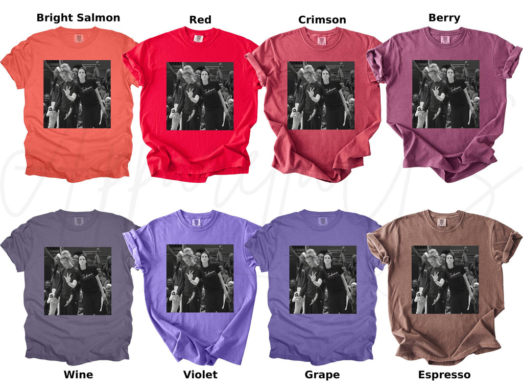 Comfort Colors Caitlin Clark Sophie Cunningham Sophie Cunningham Fan Gif Basketball Indiana Basketball