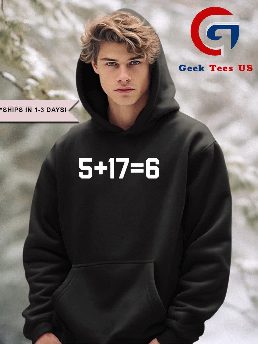 5 plus 17 equal 6 Jayden Daniels and Terry McLaurin Washington Commanders shirt Unisex , , , Long Sleeve Tee