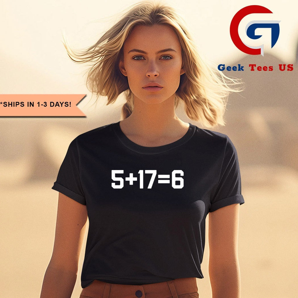 5 plus 17 equal 6 Jayden Daniels and Terry McLaurin Washington Commanders shirt Unisex , , , Long Sleeve Tee