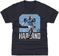 500 LEVEL Erling Haaland Manchester City Youth Shirt - Erling Haaland Manchester City Bold Number