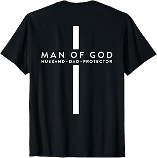 Man of God Husband Dad Protector Unisex , , , Long Sleeve Tee