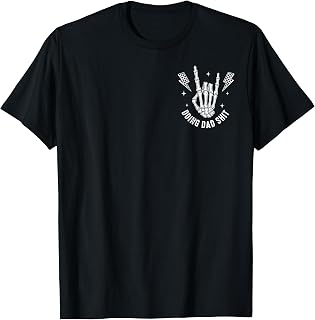 2 Sides Doing Dad Shit Funny Fatherhood Fathers Day Skeleton Unisex , , , Long Sleeve Tee