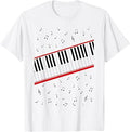 MJ Piano Shirt for Men Women Unisex , , , Long Sleeve Tee