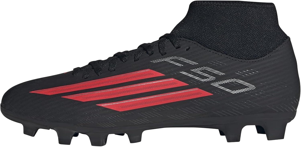 Mens F50 Club Mid Firm GroundMulti Ground Soccer Cleats - Yellow Unisex , , , Long Sleeve Tee