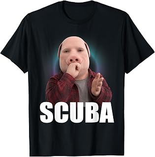 Funny Scuba Dance Meme John Pork BrainRot Unisex , , , Long Sleeve Tee