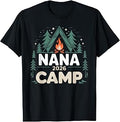 Nana Camp 2026 Camping Crew Family Vacation Summer Unisex , , , Long Sleeve Tee