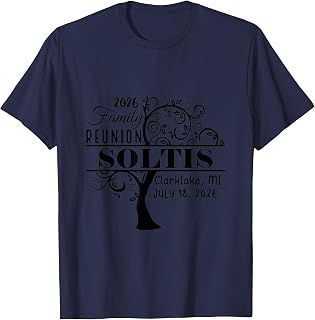 Soltis Family Reunion 2026 Text No Box Unisex , , , Long Sleeve Tee