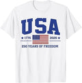 Patriotic USA -1776 2026, 250 Years of Freedom 4th of July Unisex , , , Long Sleeve Tee