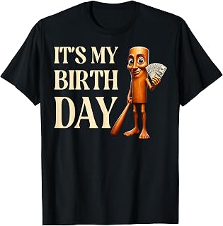 It's My Birthday Tung Tung Tung Sahur Birthday Boy Girl Kid Unisex , , , Long Sleeve Tee