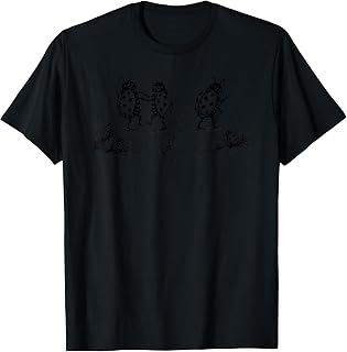 Funny Dancing Lady Bugs Dance Little Insects Nature Lovers Unisex , , , Long Sleeve Tee