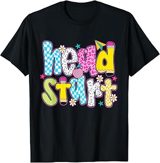 Head Start Teacher Homeschool Headstart Kids Back to School Unisex , , , Long Sleeve Tee