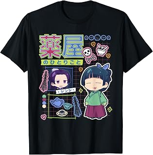 Apothecary Diaries Chibi Diary Maomao & Jinshi Anime Unisex , , , Long Sleeve Tee