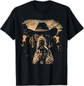 Funny Cowboy German Shorthaired Pointer Smoking Cigarette Unisex , , , Long Sleeve Tee