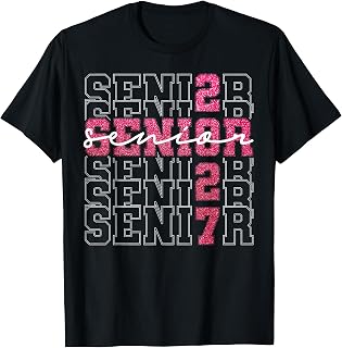 Senior 2027 Class of 2027 Seniors Senior 27 Graduation 2027 Unisex , , , Long Sleeve Tee