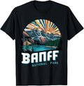 Vintage Lake Louise Banff National Park Canada Alberta Unisex , , , Long Sleeve Tee