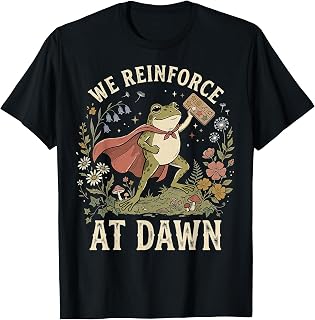 We Reinforce At Dawn Frog Unisex , , , Long Sleeve Tee