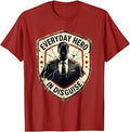 Everyday Hero In Disguise Superhero Design Unisex , , , Long Sleeve Tee