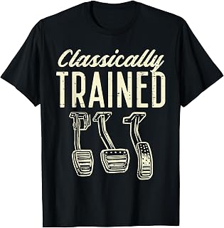 Classically Trained Manual Car Pedals Racing Men Women Kids Unisex , , , Long Sleeve Tee