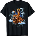Funny Triple T Riding Fly Tung Tung Sahur Brainrot Meme Unisex , , , Long Sleeve Tee