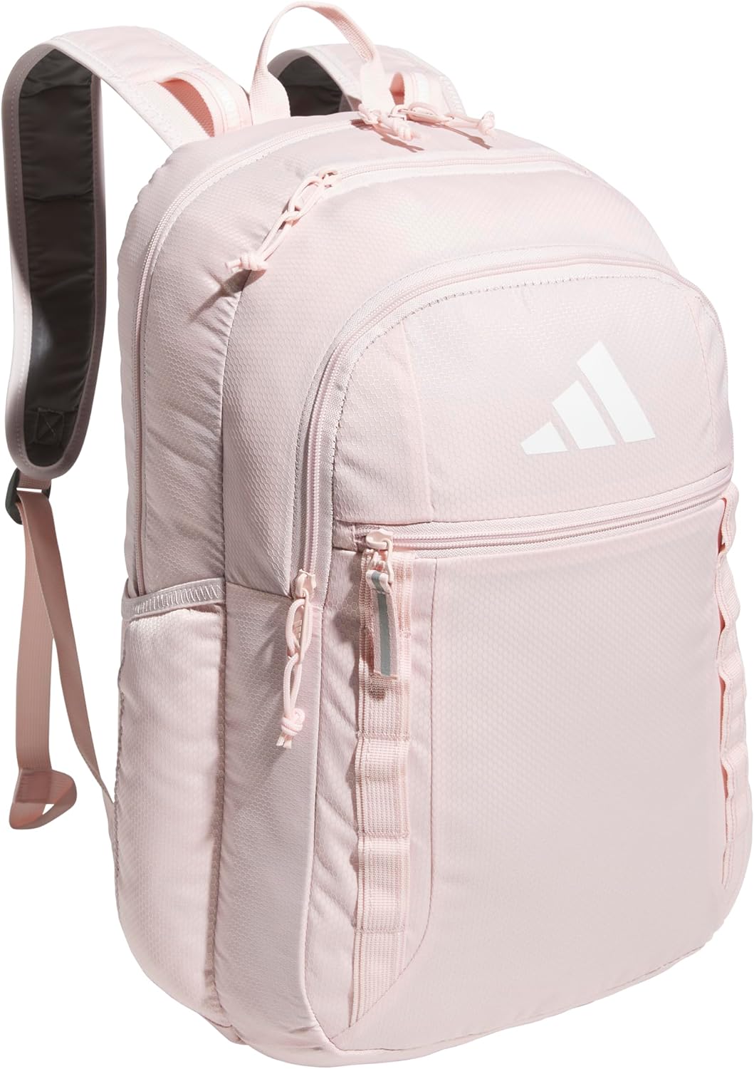 Excel 7 School Backpack for Laptop, Gym and Travel, 34L, Sandy Pink/White/7.5, OSFA Unisex , , , Long Sleeve Tee