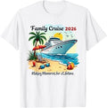 Family Cruise 2026 Vacation Trip Family Reunion Cruise Ship Unisex , , , Long Sleeve Tee
