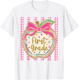 First Grade Back to School First Day 1st Grade Teachers Kids Unisex , , , Long Sleeve Tee