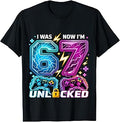 I was 6 Now Iâ€™m 7 Gamer Boy 7th Birthday Boys Girls Gifts Unisex , , , Long Sleeve Tee