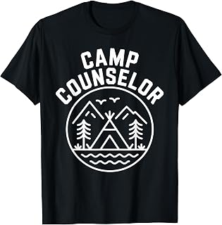 Funny Camp Counselor Art for Men Women Camp Counselor Unisex , , , Long Sleeve Tee