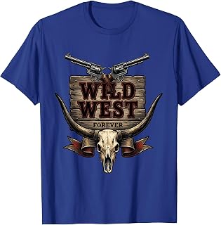 Wild West Forever Western Cowboy Design Unisex , , , Long Sleeve Tee