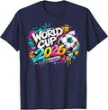 Soccer - World Cup WM 2026 Graffiti Unisex , , , Long Sleeve Tee