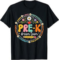 Pre-K Teacher Team Back to School Kindergarten Preschool Unisex , , , Long Sleeve Tee