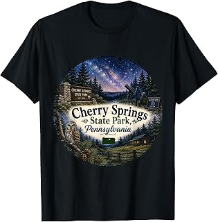 Cherry Springs State Park Pennsylvania, PA Unisex , , , Long Sleeve Tee