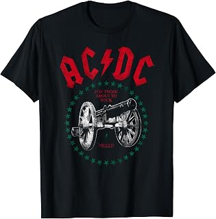for Those About to Rock Mexico Flag Colors Unisex , , , Long Sleeve Tee