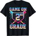 Game On 2nd Grade Second Drip Baseball First Day 1st Day Boy Unisex , , , Long Sleeve Tee