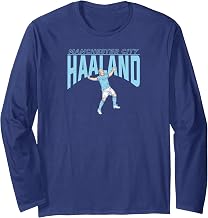 Erling Haaland - Manchester City Long Sleeve Unisex , , , Long Sleeve Tee