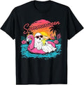 Summerween Funny Ghost Summer Halloween Vacation Unisex , , , Long Sleeve Tee