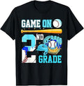2nd Grade Baseball Back to School Second Grade Boy Youth Kid Unisex , , , Long Sleeve Tee