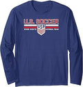 World Cup 2026 USMNT Roster Navy Long Sleeve Unisex , , , Long Sleeve Tee