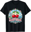 National Cherry Festival Traverse City Cherry Unisex , , , Long Sleeve Tee