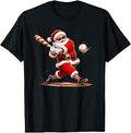 Funny Christmas in July Baseball Santa Hat Unisex , , , Long Sleeve Tee
